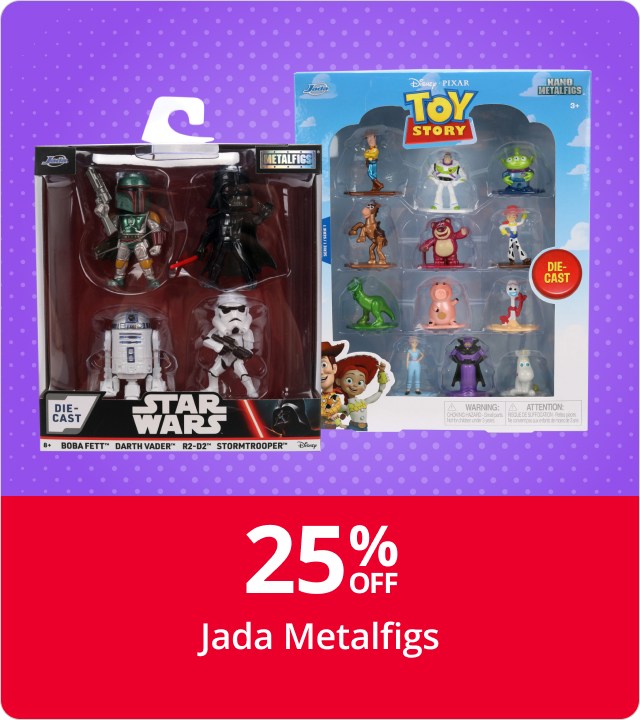 25% off Jada Metalfigs