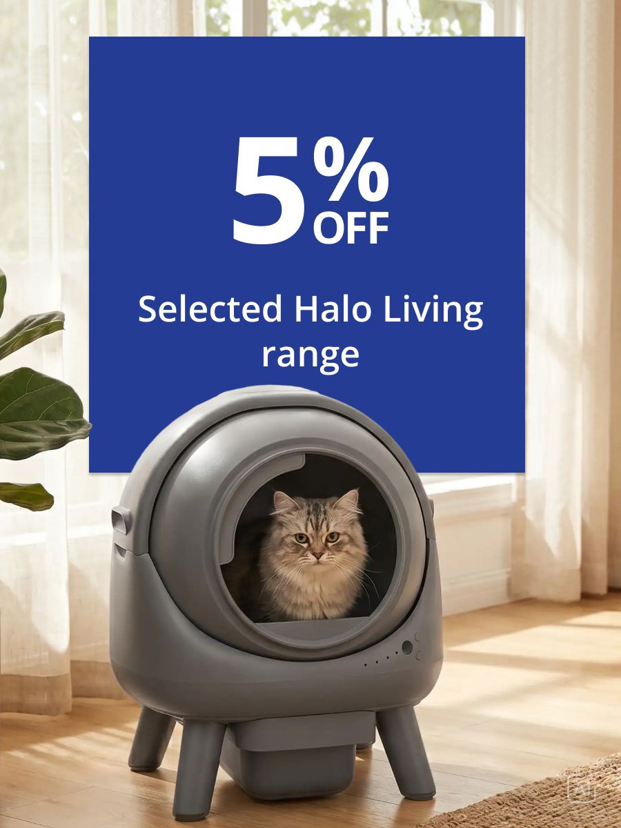 5% Off Selected Halo Living range