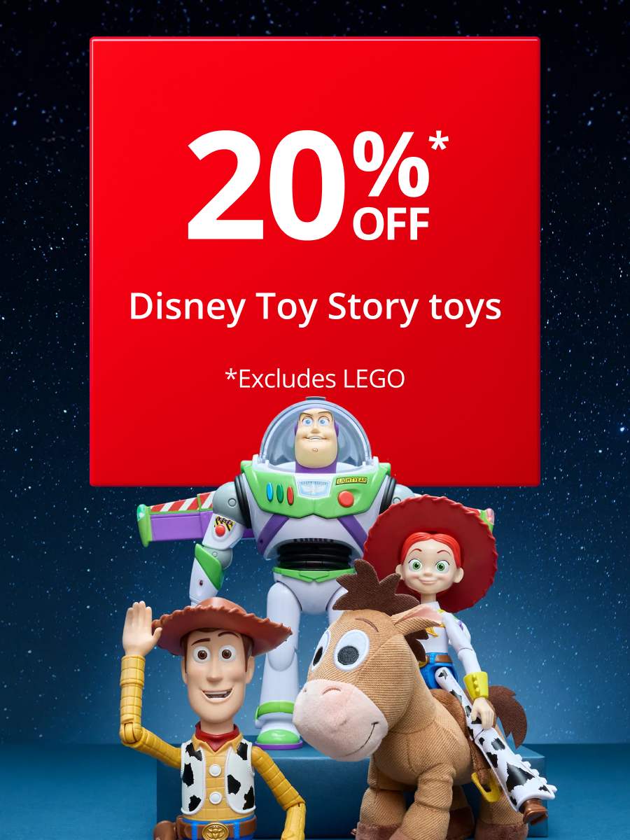 25% off Disney Toy Story toys