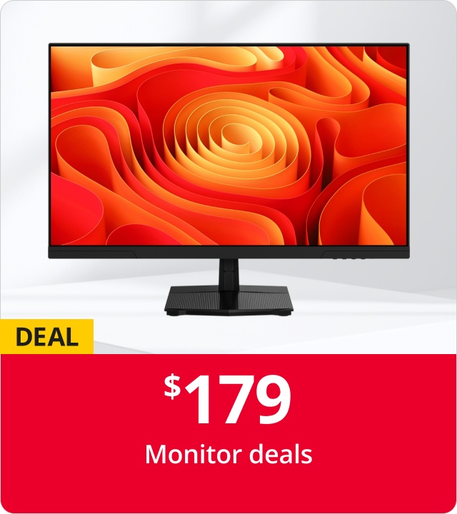 Monitor deals $179