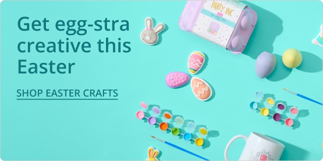 Get egg-stra creative this Easter - Shop Easter crafts