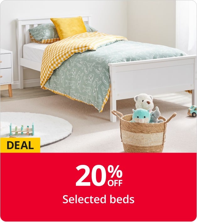 20% off Selected Beds
