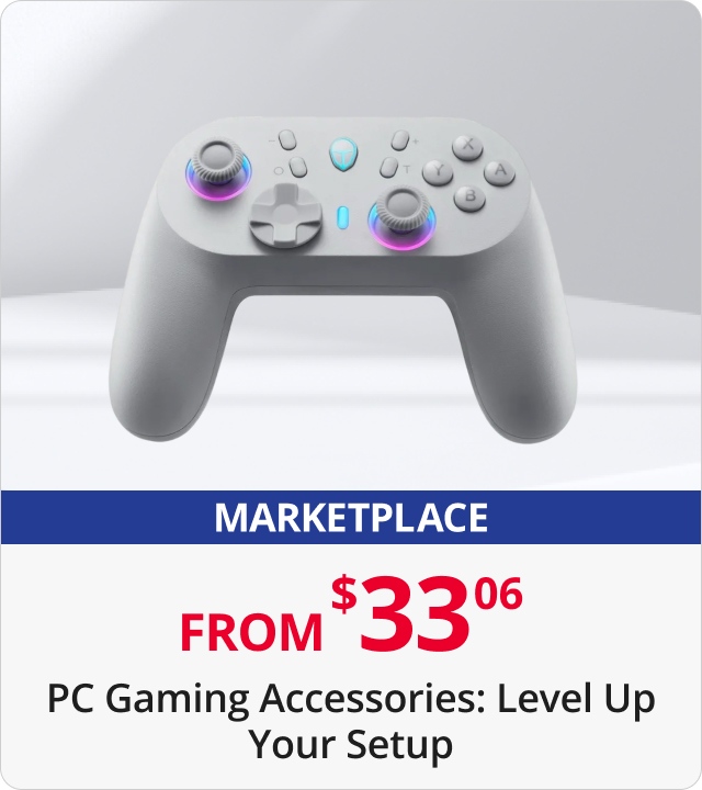 PC Gaming Accessories from $33
