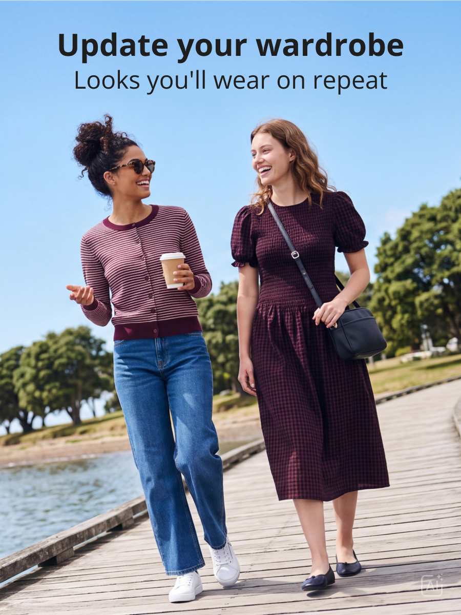Update your wardrobe Looks you'll wear on repeat