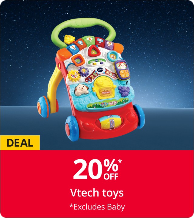 20% off Vtech toys