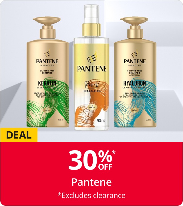 30% OFF Pantene