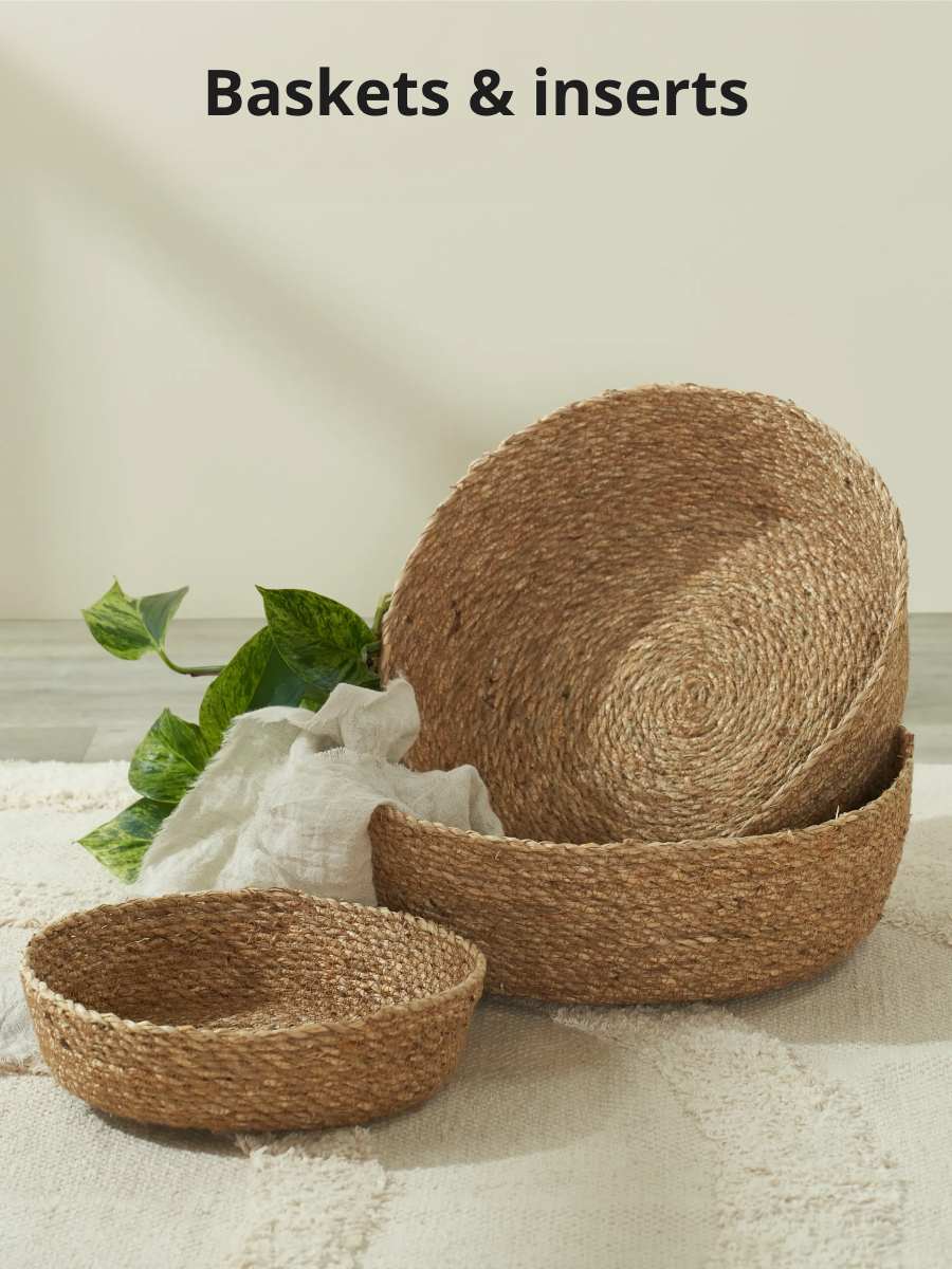 Baskets & inserts