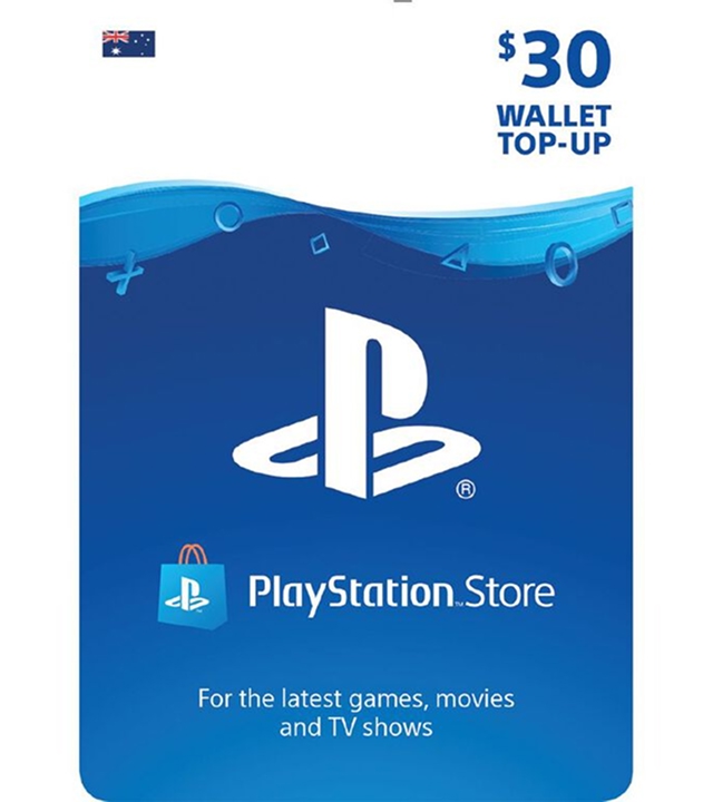 PlayStation $30 Wallet Top Up