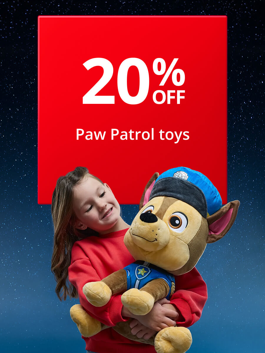 25% off Paw Patrol pre-school toys