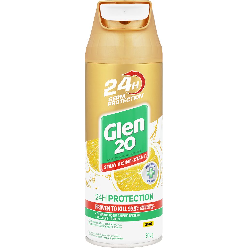 Glen 20 Surface 24hr Pro Citrus 300g The Warehouse