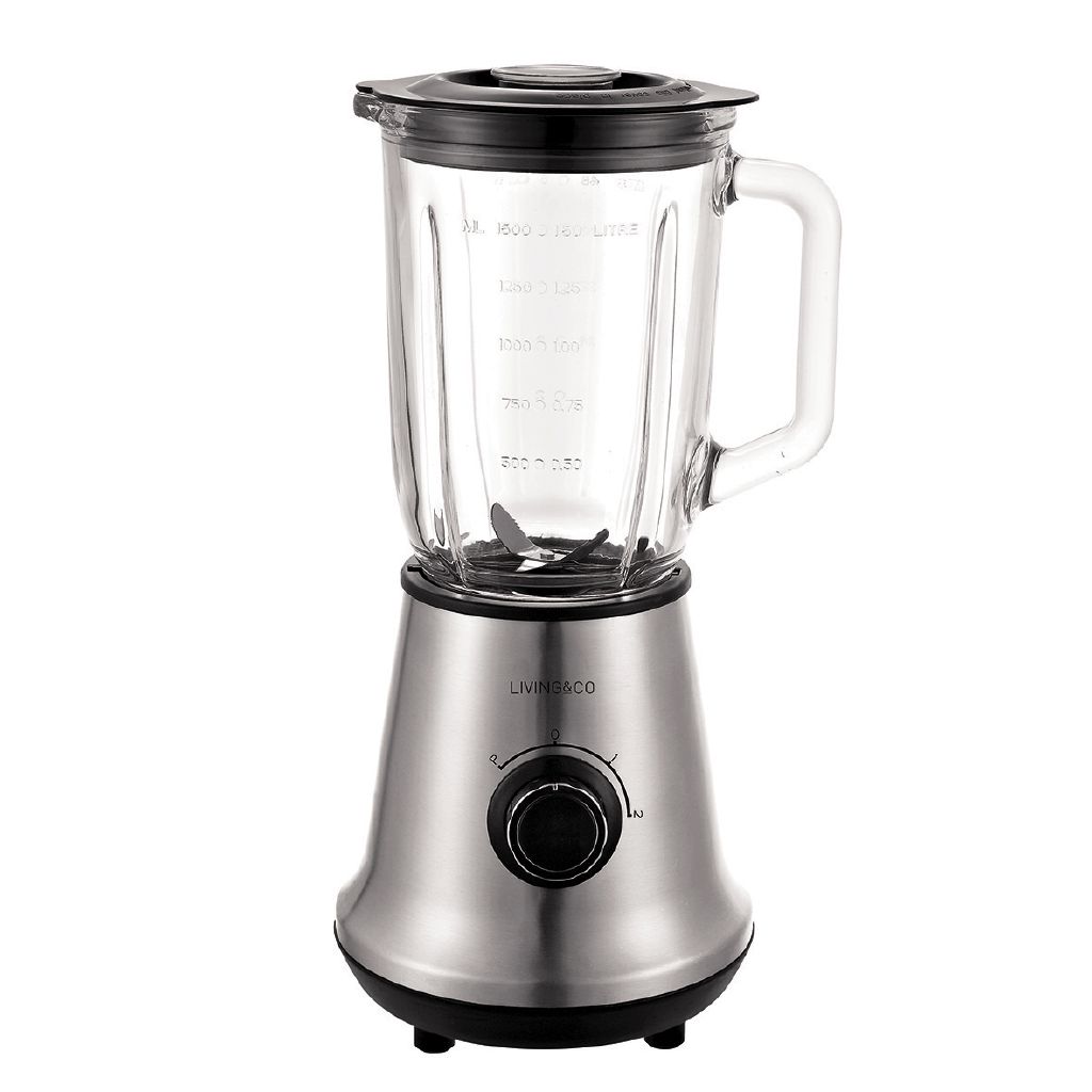Living & Co Blender 700W Stainless Steel Stainless Steel The Warehouse