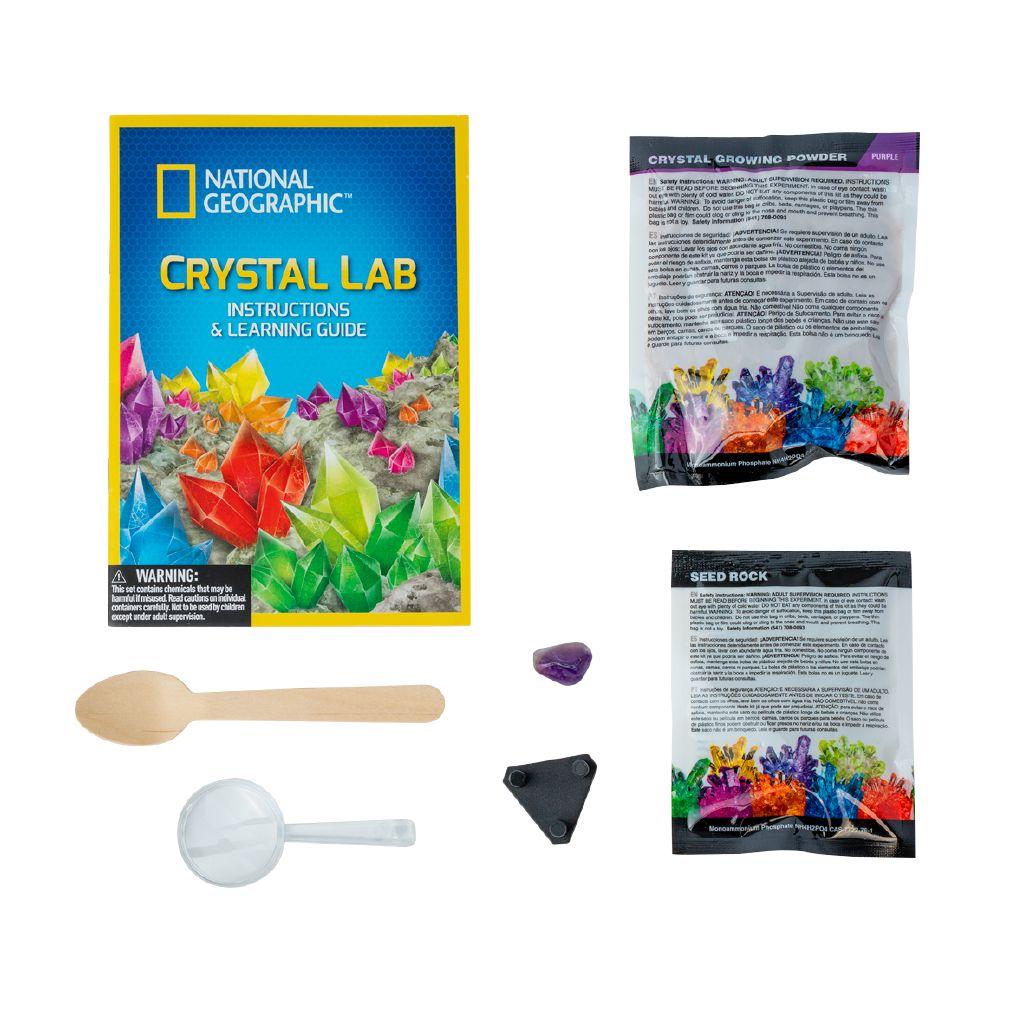 National Geographic Crystal Growing Kit Assorted The Warehouse