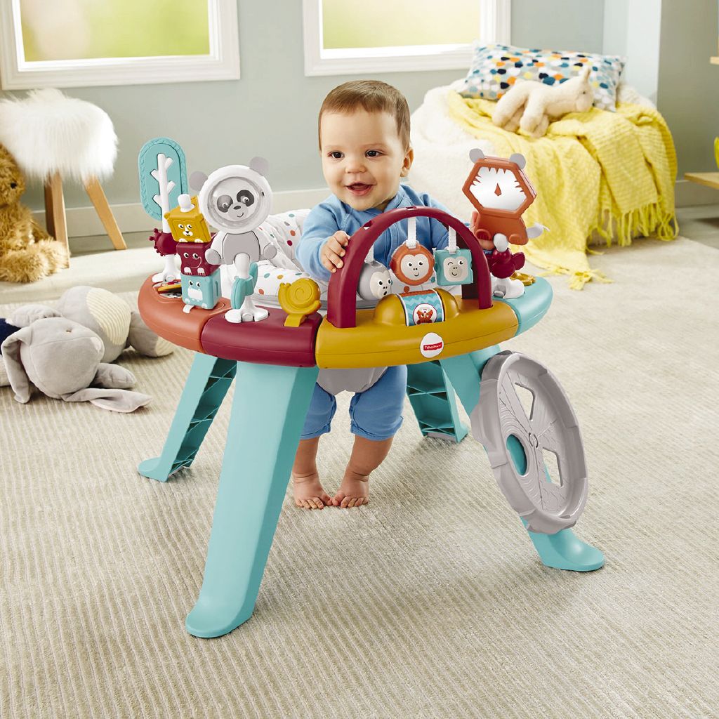6 Month Old Toys Fisher-Price 3-in-1 Spin \u0026 Sort Activity Center -  Grow-With-Me Baby To Toddler Toy Table Toddler Toys, image size:1024x1024