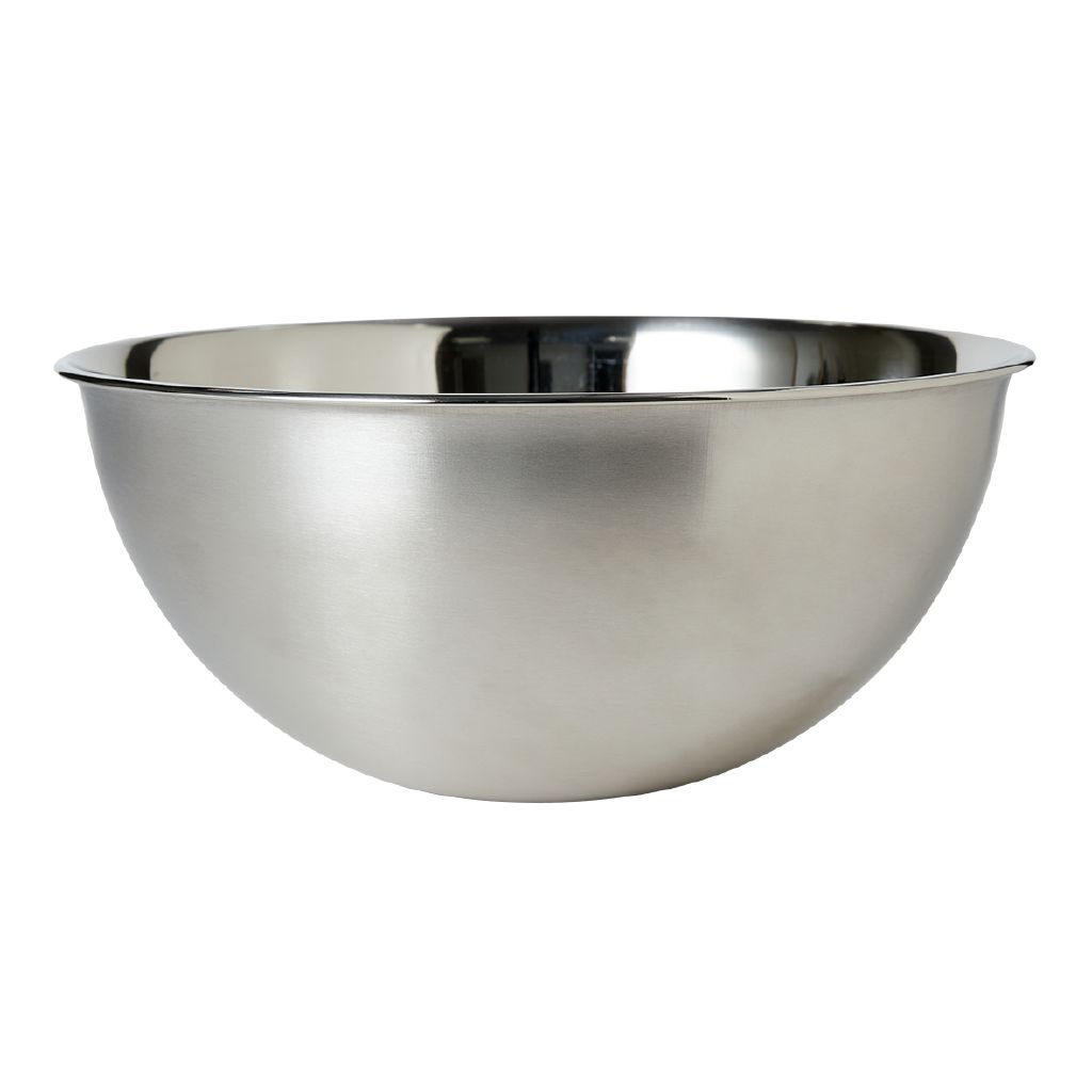 Living & Co Metal Salad Bowl 29cm Stainless Steel The Warehouse