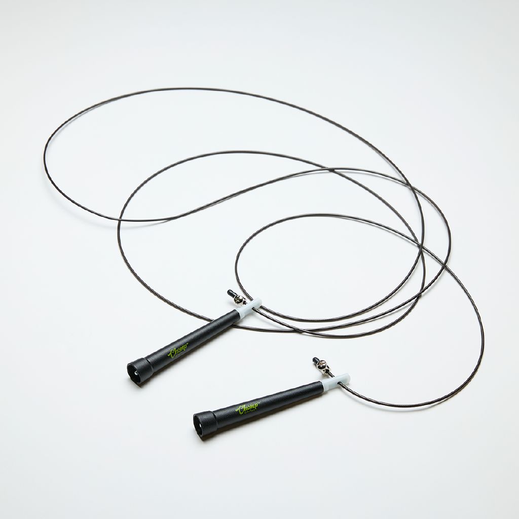 CHAMP By Shane Cameron Adjustable Speed Rope Black Black | The Warehouse