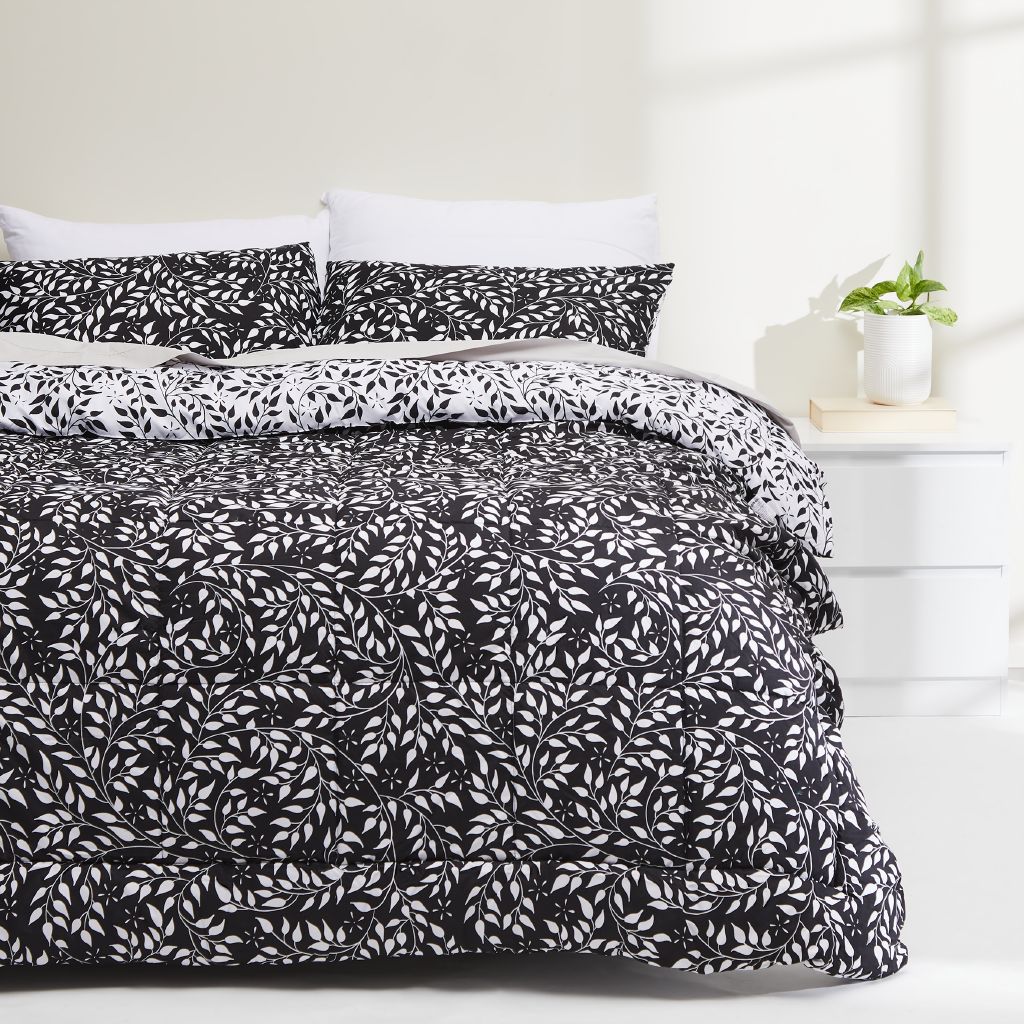 Living & Co 3 Piece Comforter Set Willow MultiColoured MultiColoured