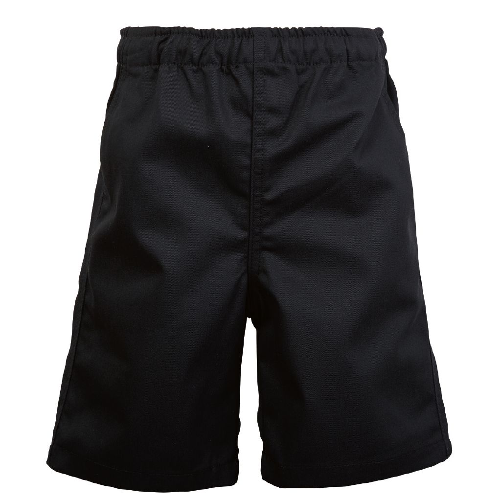 Schooltex Kids Drill Rugger Shorts Black The Warehouse