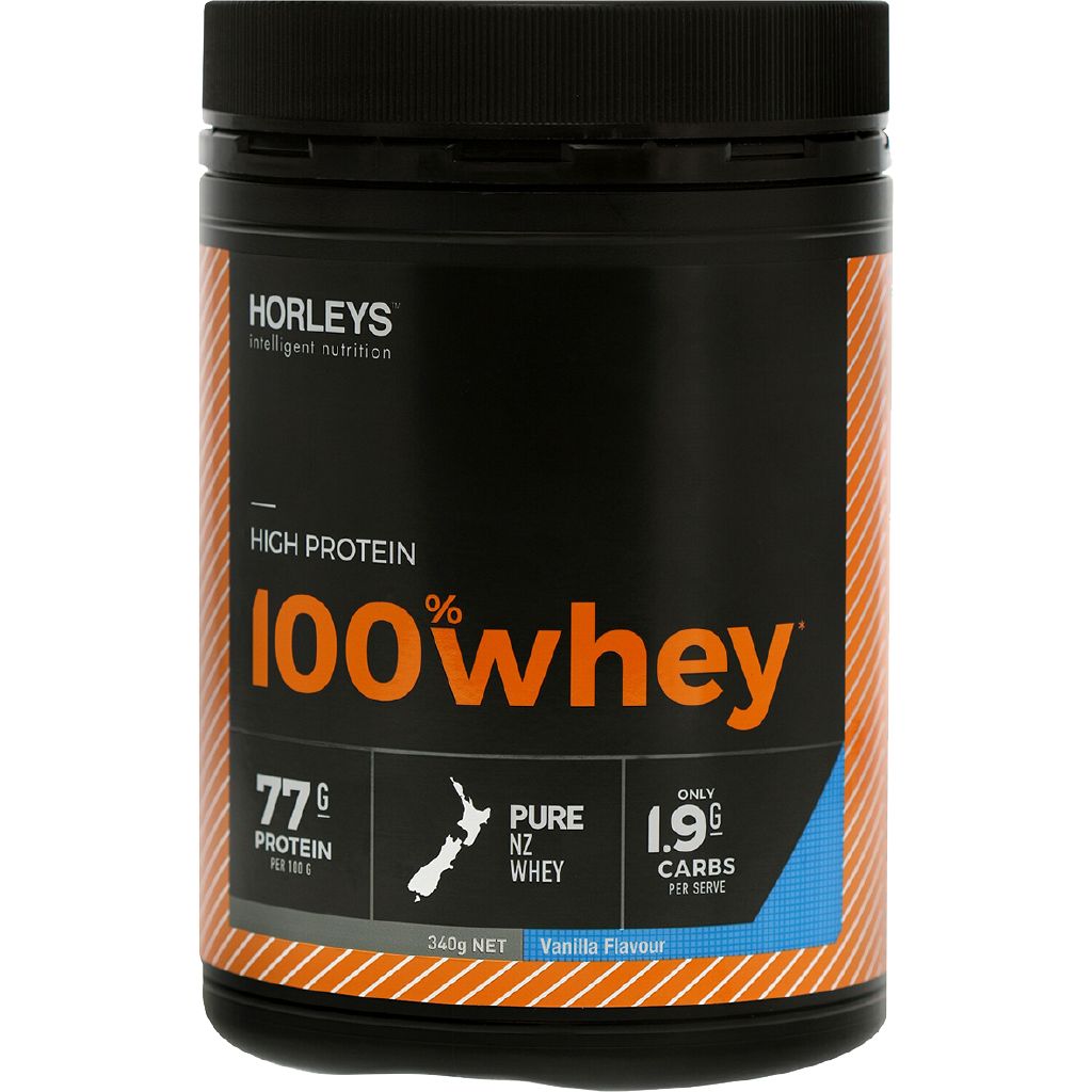 Horleys 100 Whey Vanilla Protein Powder 340g The Warehouse