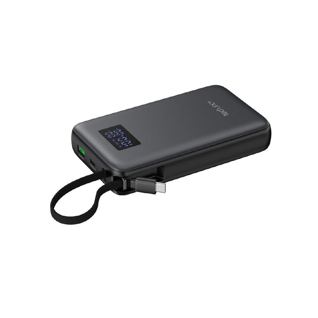 Techppick Power Bank Tech.Inc 20000 MAh PD 100W Power Bank TIPWB20K | The Warehouse