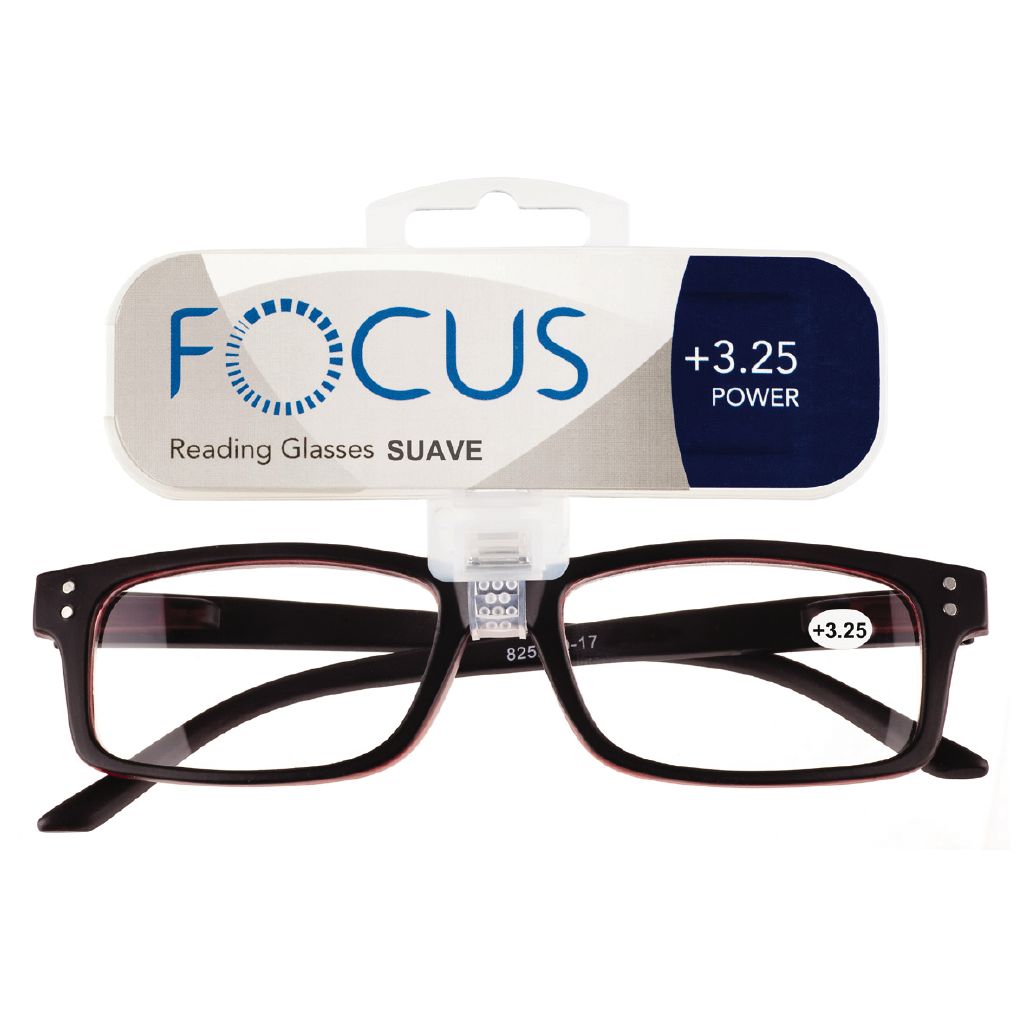 Focus Men's Suave 3.25 Power Reading Glasses The Warehouse