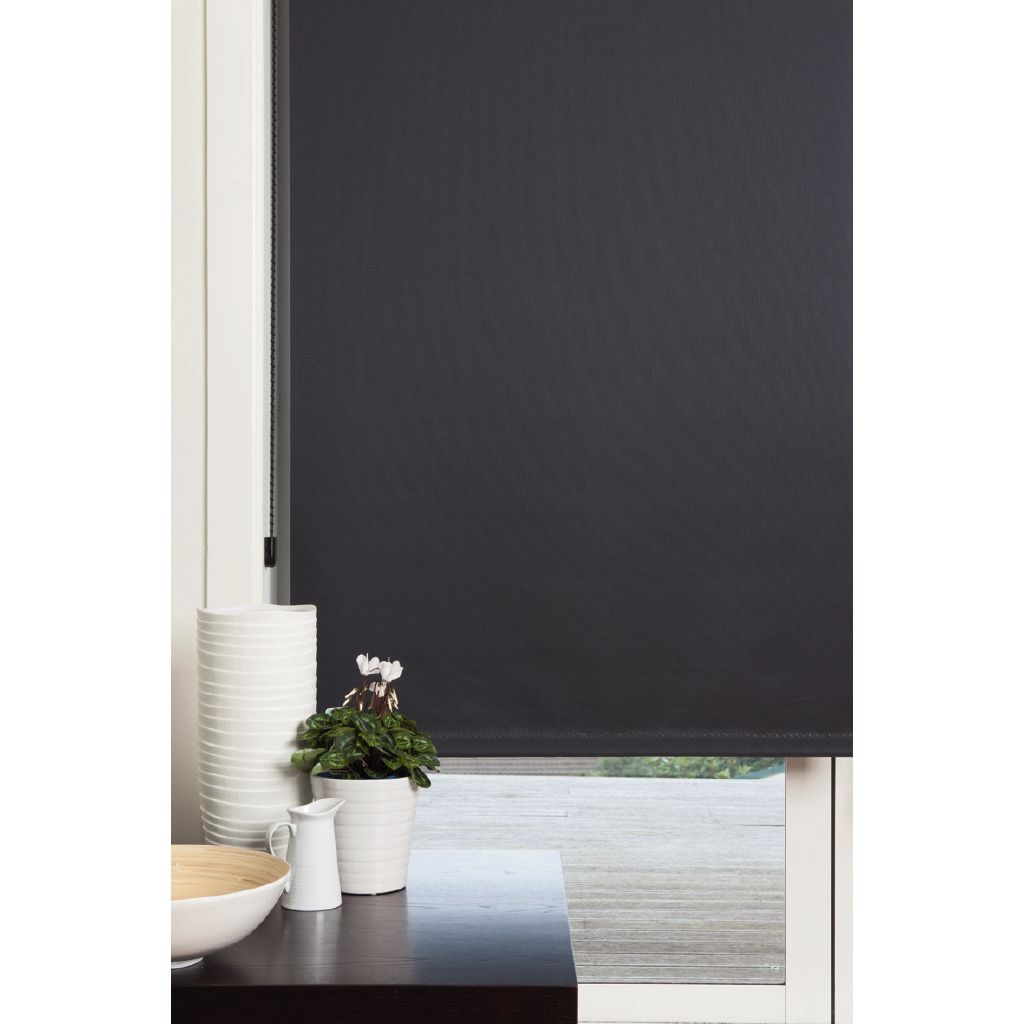 Homeworks Soho Roller Blind Black Black The Warehouse