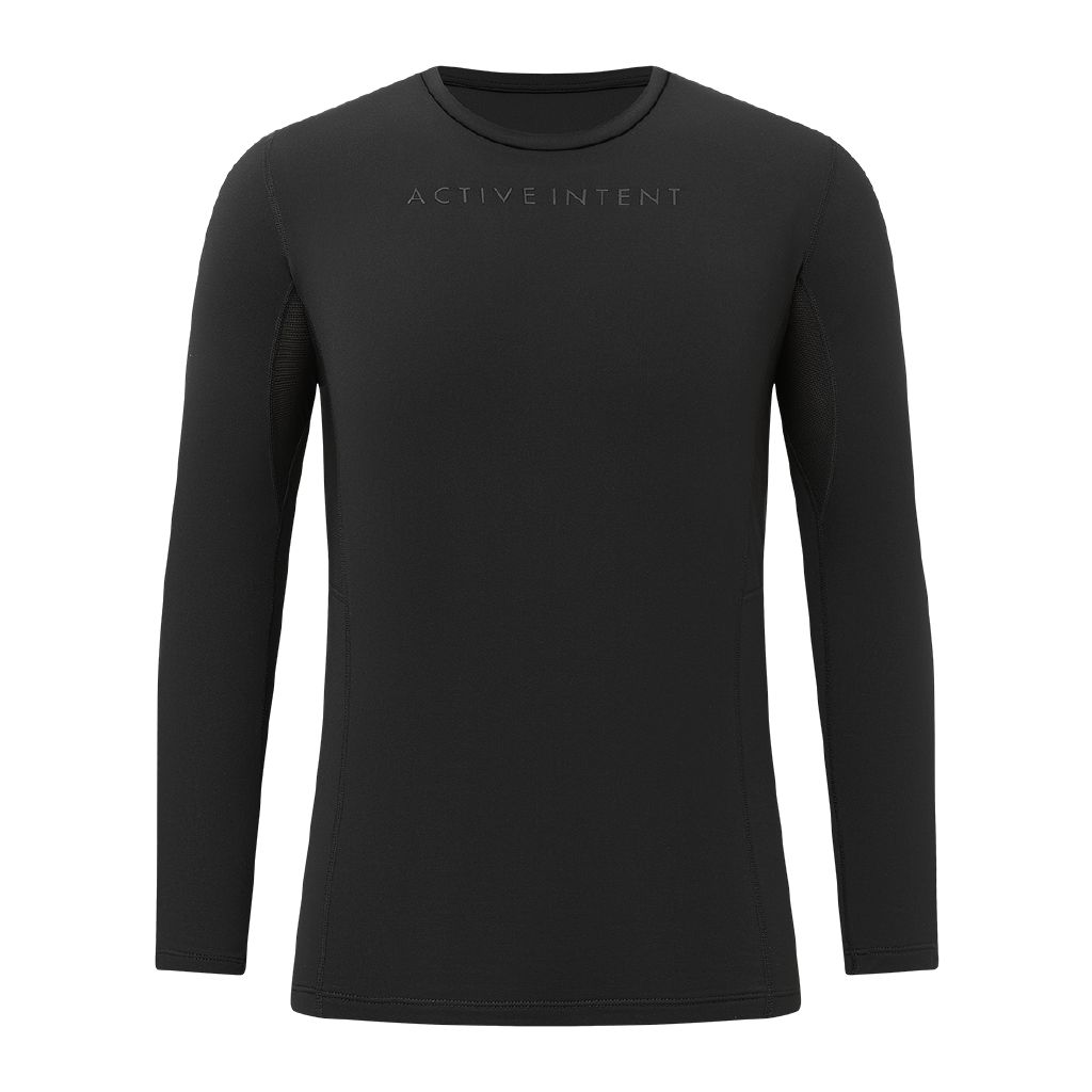 Active Intent Men's Fleece Compression Top