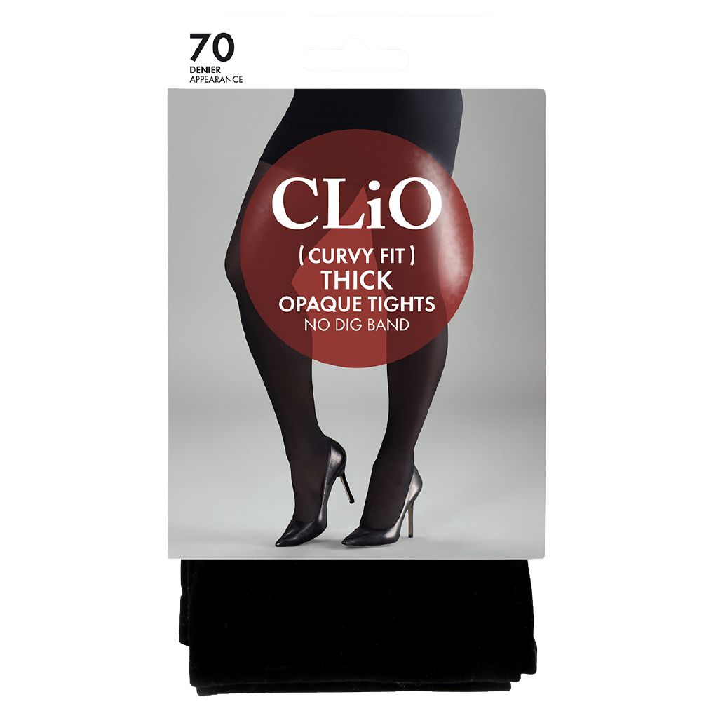 Clio Women's Curvy 70D Tights 1 Pair