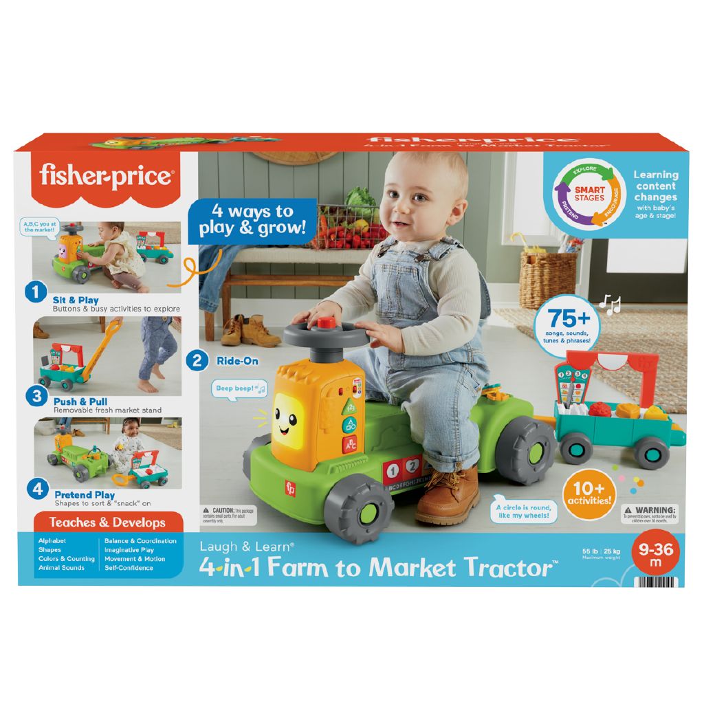 Fisher-Price Farm to Market Tractor | The Warehouse
