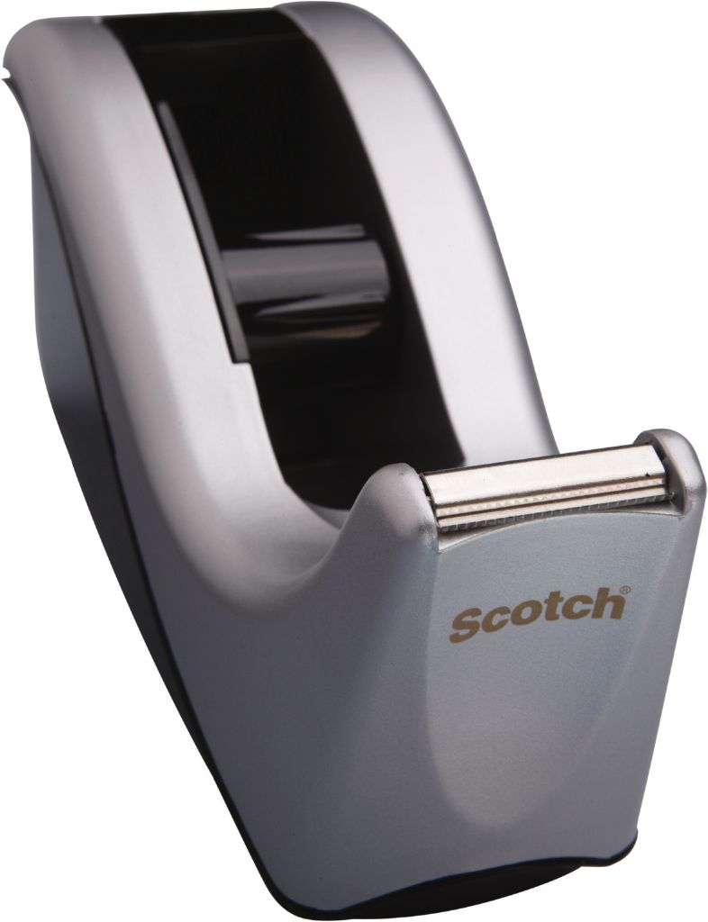 Scotch Tape Dispenser C60 Tech Silver Silver The Warehouse