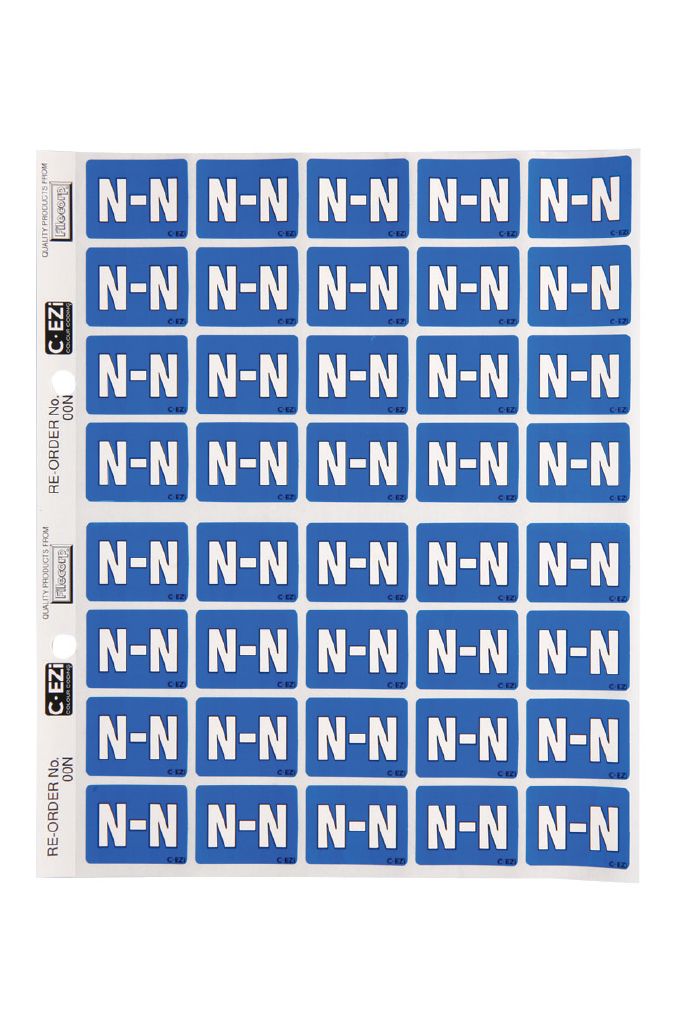 Filecorp Coloured Labels N Blue Mid Blue Mid | The Warehouse