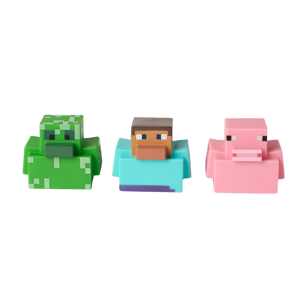 Paladone Minecraft Bath Duck Set | The Warehouse