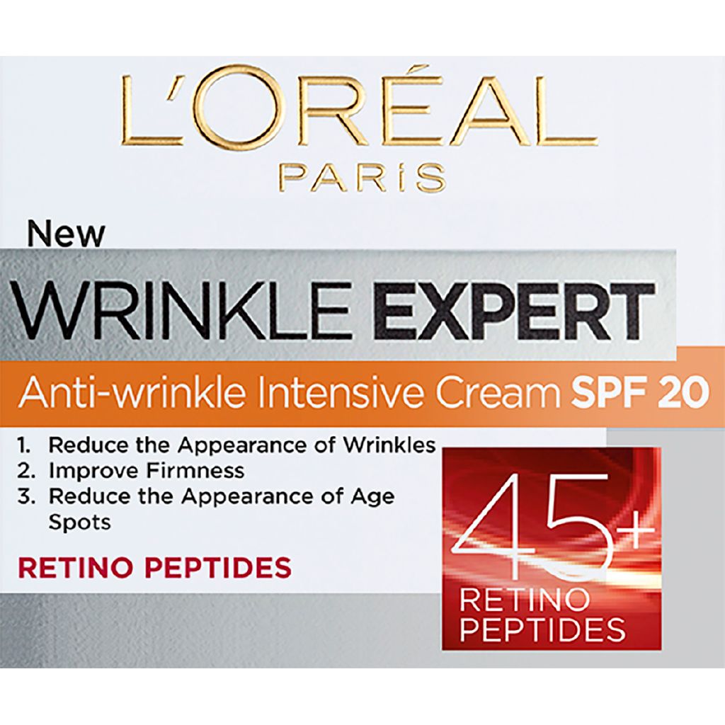 L'Oreal Paris Wrinkle Expert 45+ SPF20 | The Warehouse