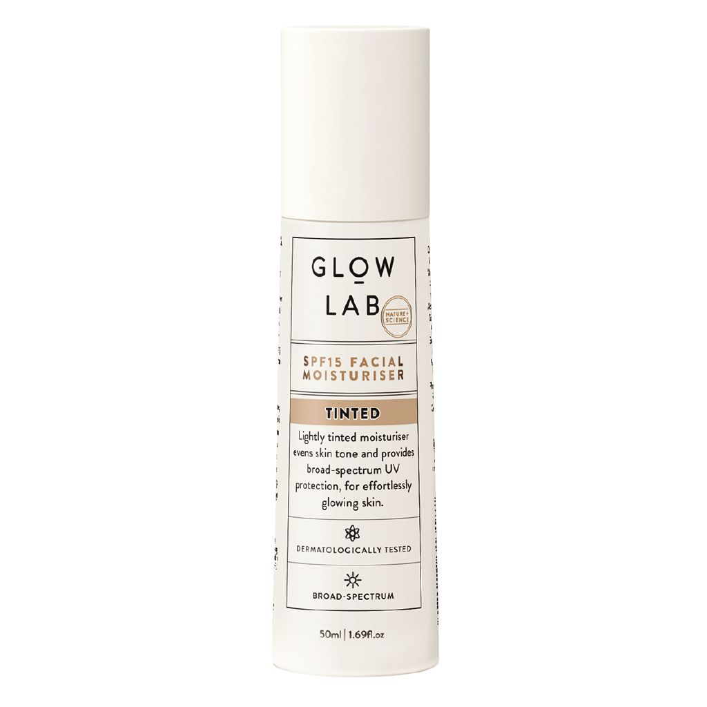Glow Lab Tinted SPF15 Facial Moisturiser 50ml The Warehouse