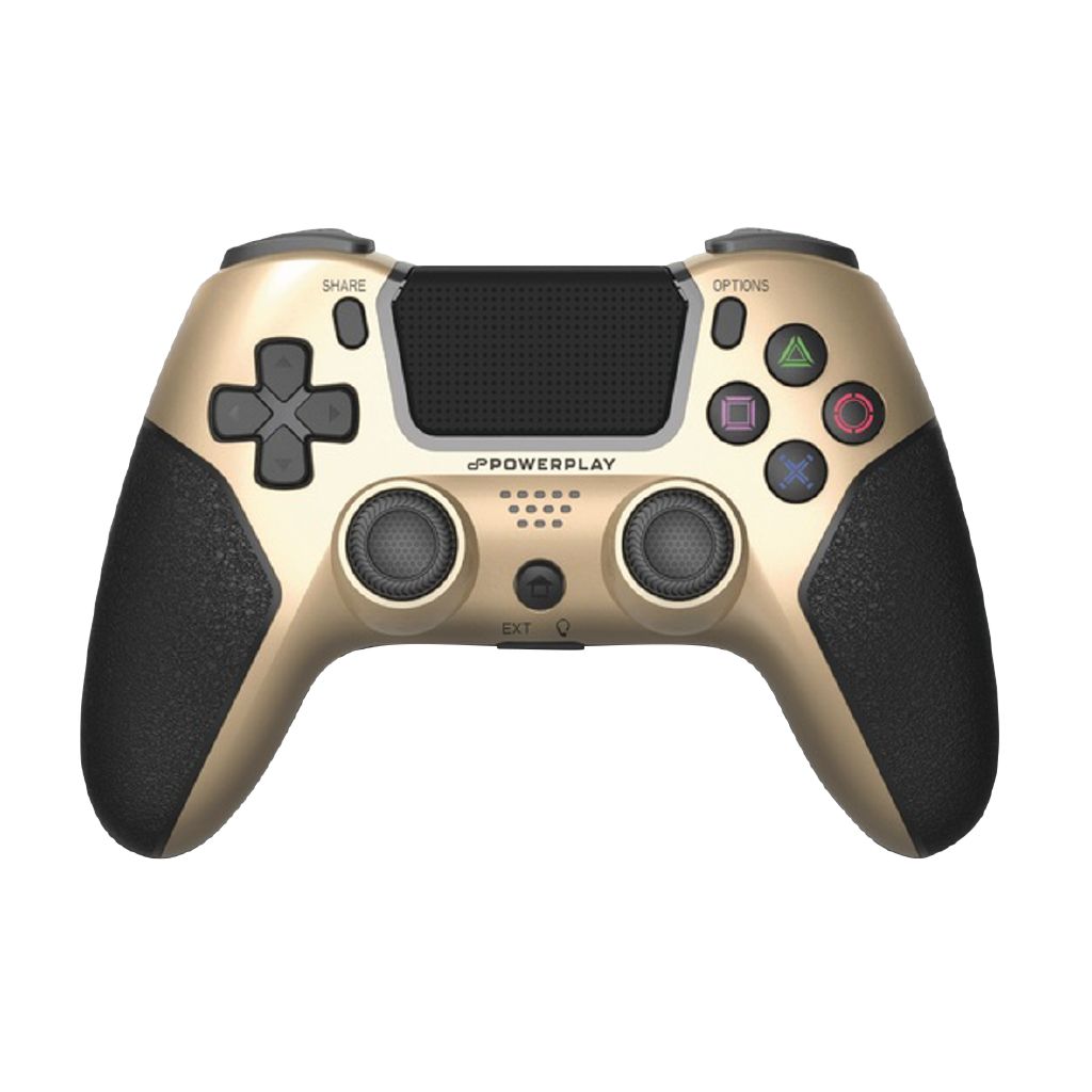 PowerPlay PS4 Wireless Controller Gold The Warehouse - Main Image