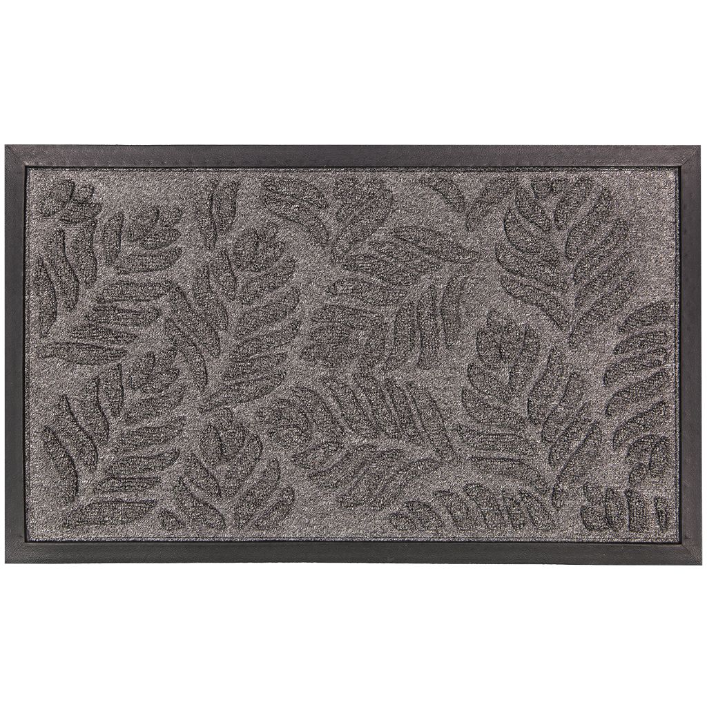 Living & Co Textured Door Mat Grey 45cm x 75cm Grey The Warehouse