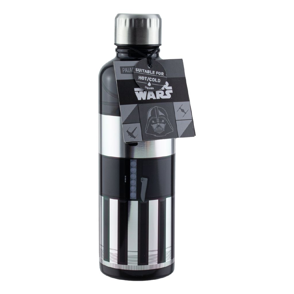 Paladone Darth Vader Metal Bottle The Warehouse