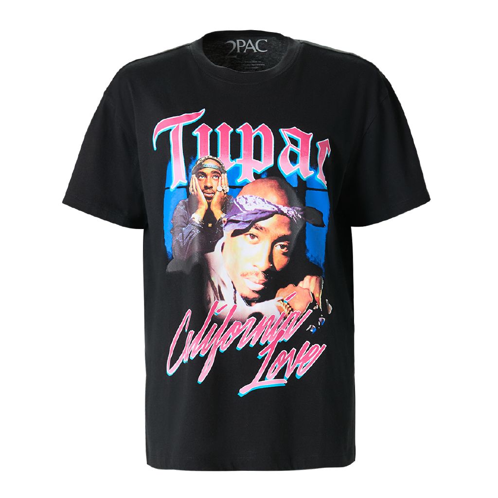 Universal Women's Tupac Licensed Tee Black The Warehouse