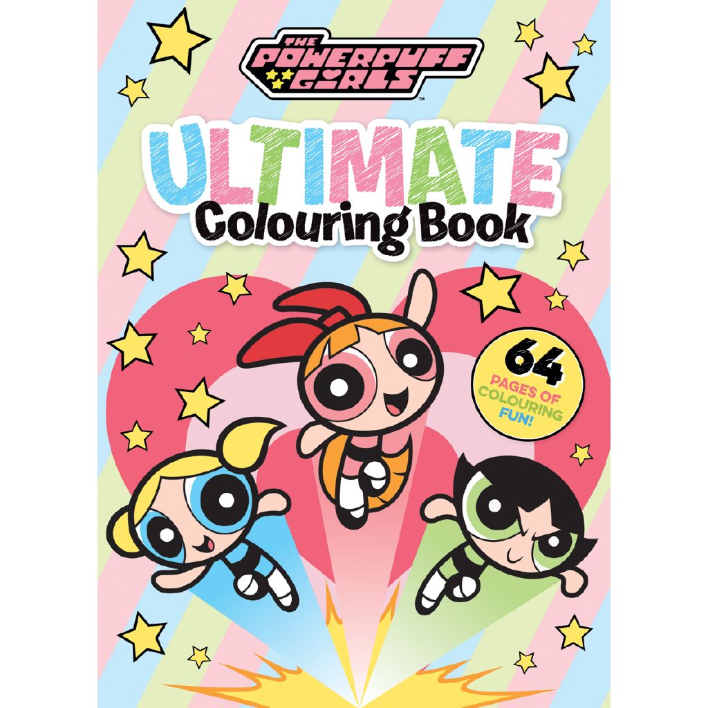 The Powerpuff Girls: Ultimate Colouring Book | The Warehouse