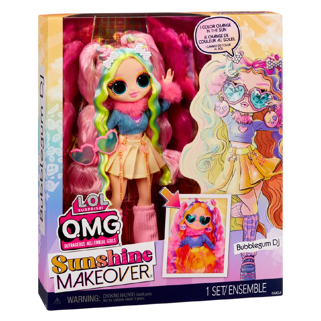 LOL OMG Sunshine Makeover Doll Assorted Assorted The Warehouse