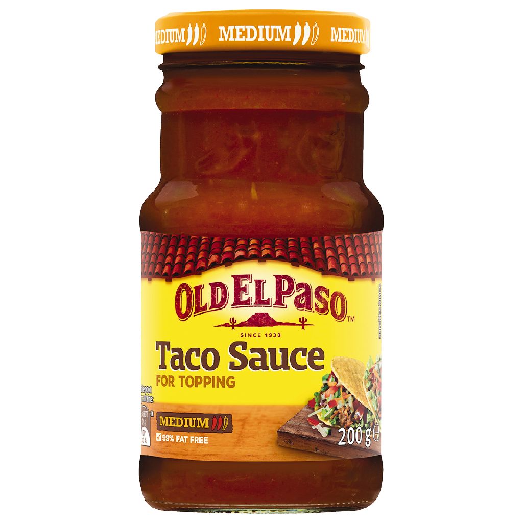 Old El Paso Taco Sauce Medium 200g The Warehouse Old El Paso Taco Sauce Medium 200g The Warehouse