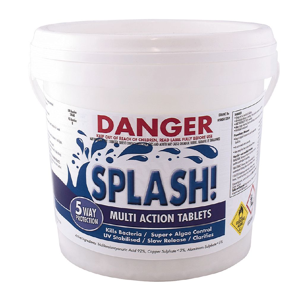 Splash Multi Attack Chlorine Tablets 4kg | The Warehouse