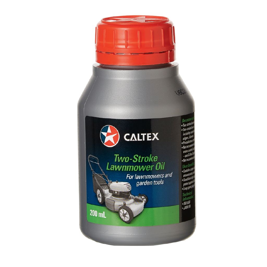 Caltex 2T Lawn Mower Oil 200ml The Warehouse