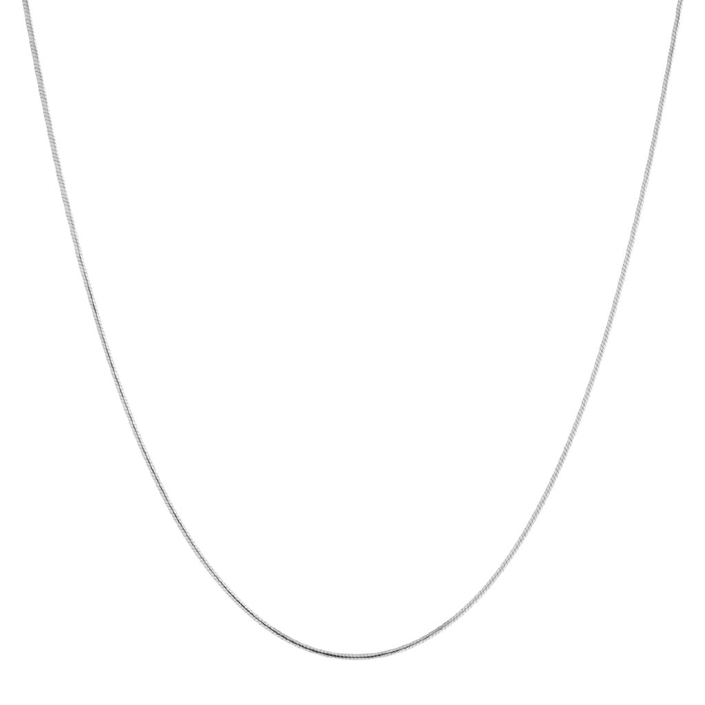 Sterling Silver Snake Chain Necklace 45cm Sterling Silver The Warehouse