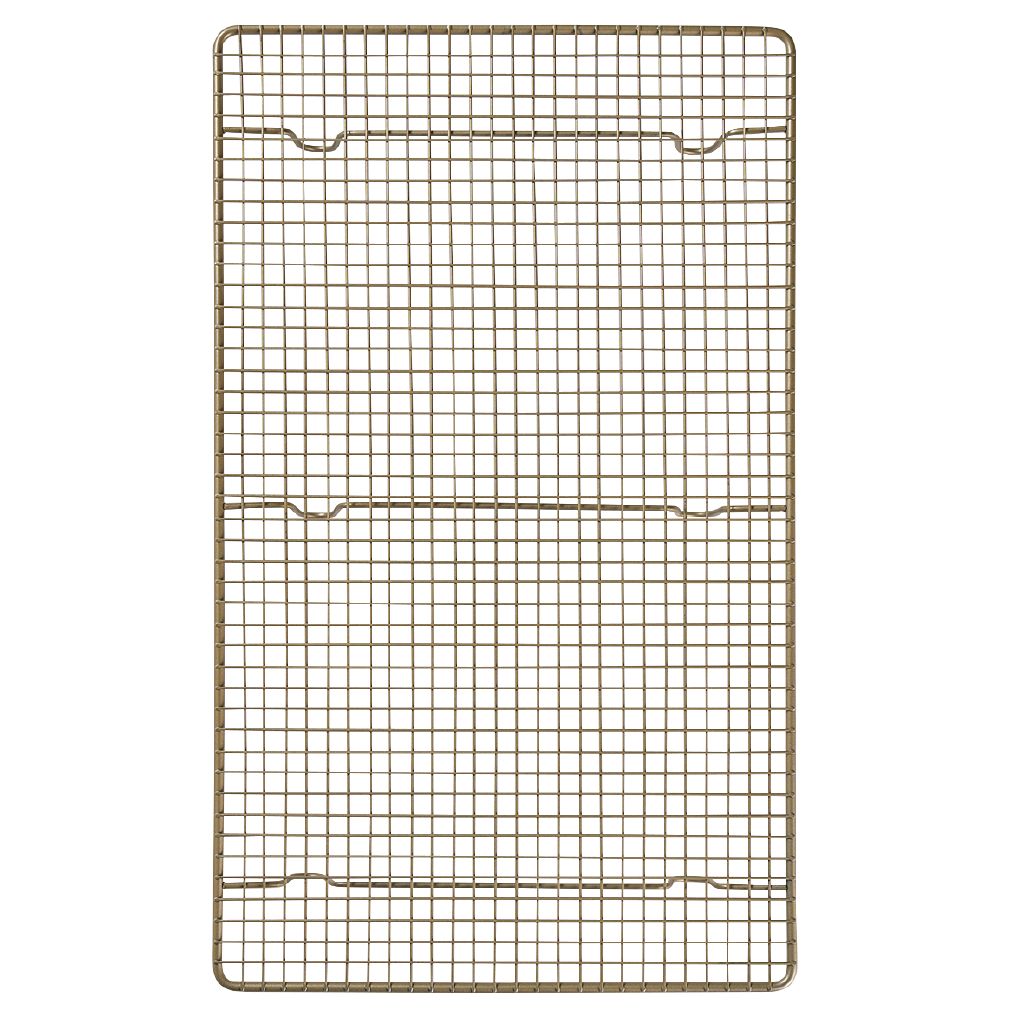 Living & Co Metal Cooling Rack Gold Gold | The Warehouse