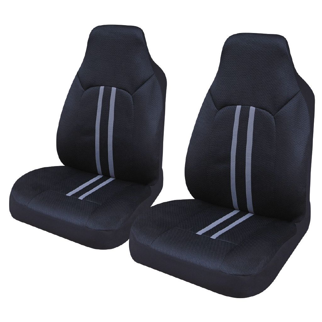 Mako Car Seat Cover Polyester Front Pair High Back The Warehouse