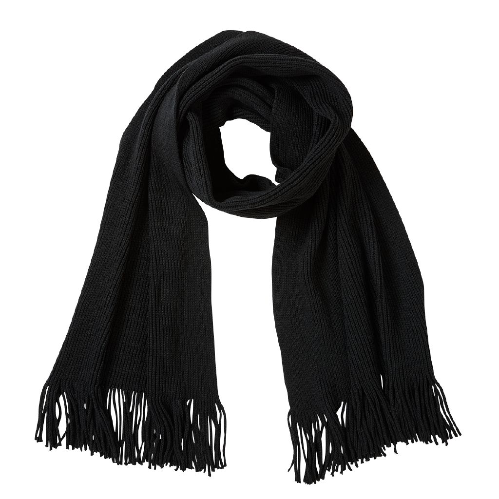 HuberStore Main Road Scarf マフラー ブラック huberstore Main Road Scarf [Black]
