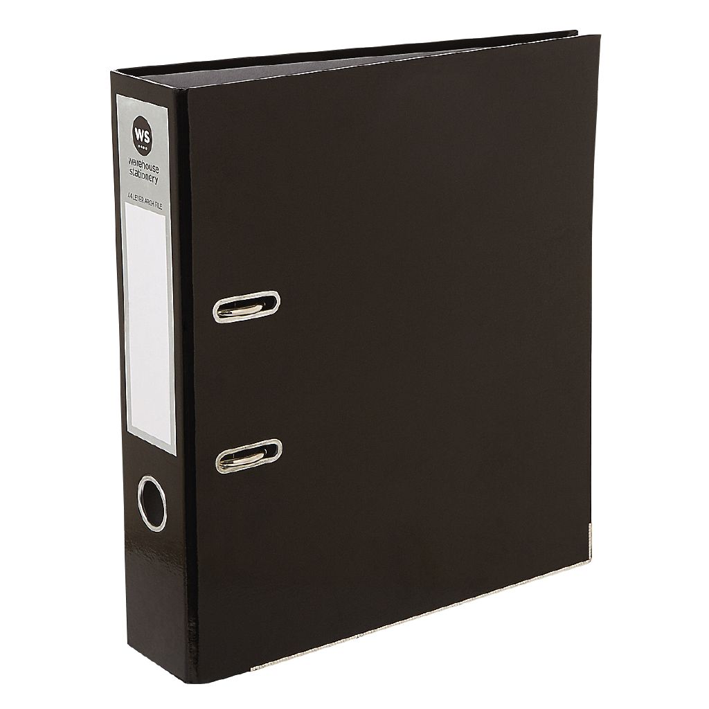 Rexel A4 Lever Arch File - Black Professional Office Archiving