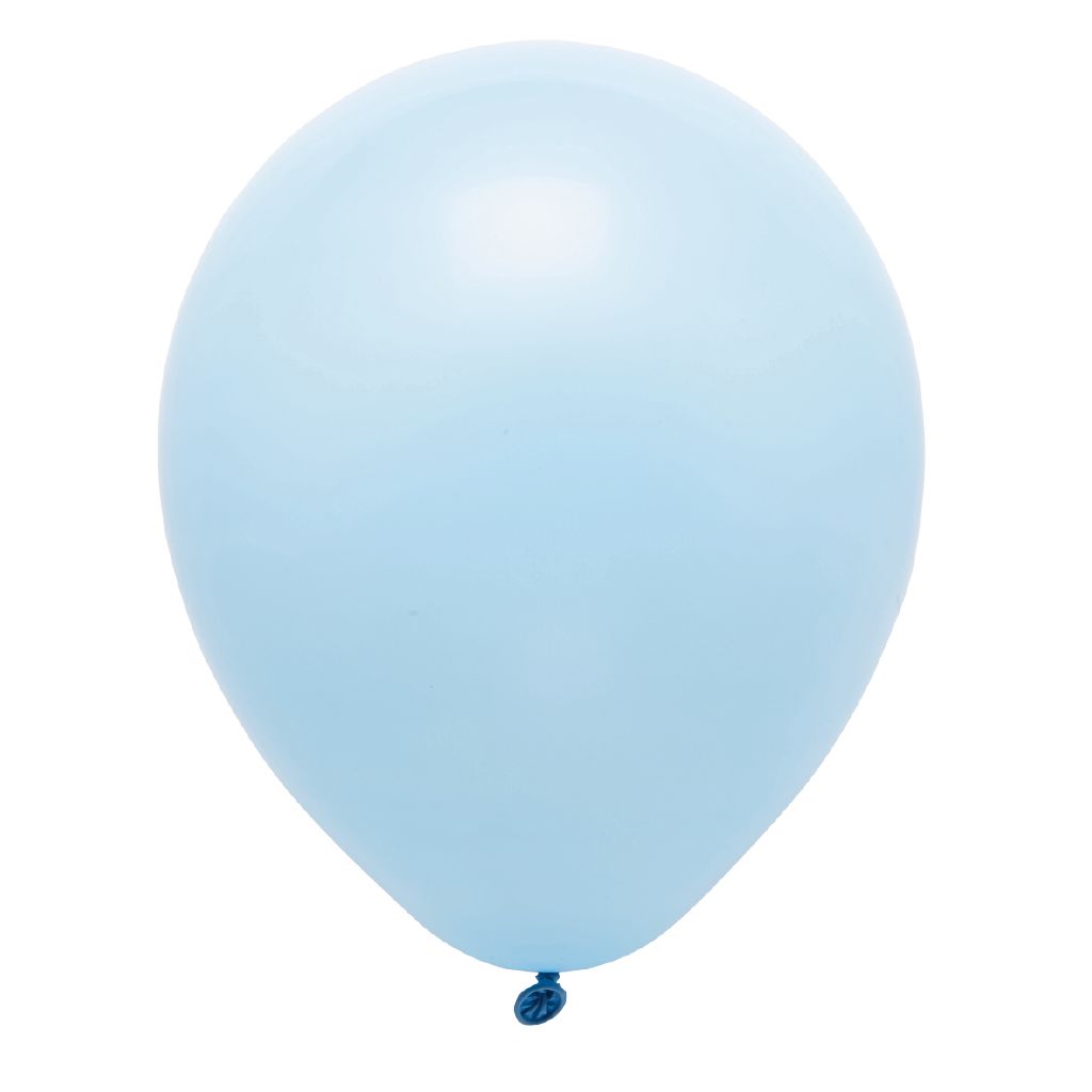 Party Inc Balloons Solid Colour Blue 25cm 25 Pack The Warehouse