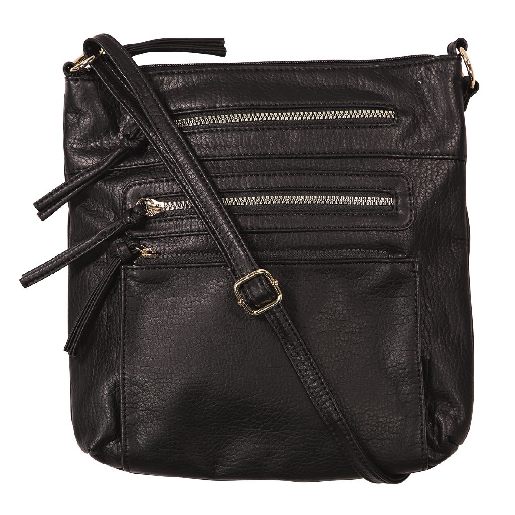 H&H Crossbody Handbag Black | The Warehouse