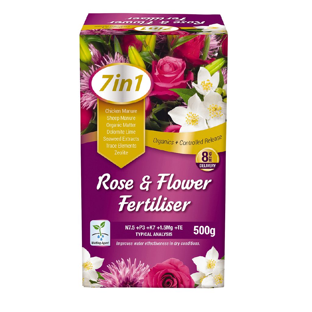 Daltons 7in1 Flower & Rose Fertiliser 500g The Warehouse